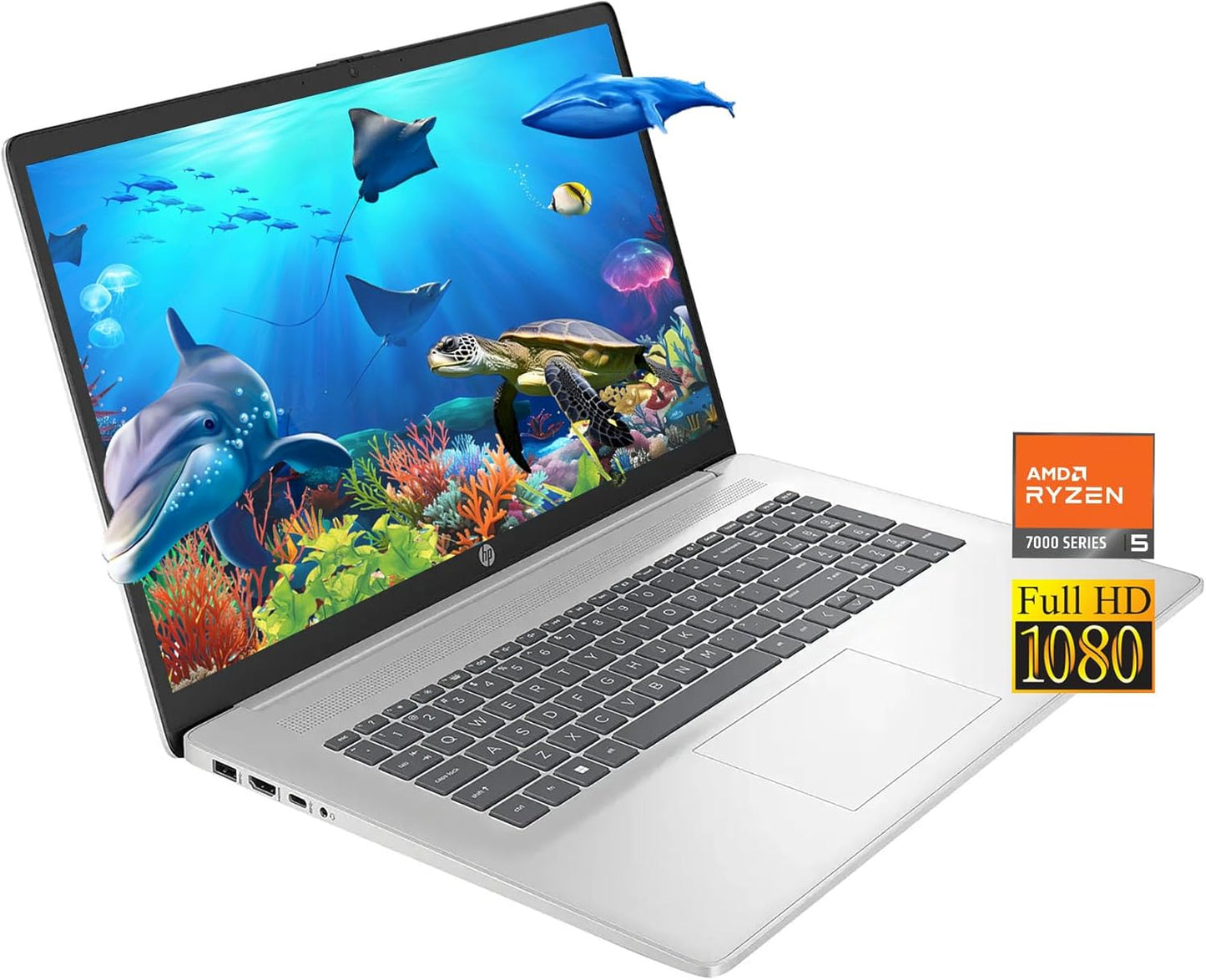 HP HP 17 Ryzen 5 FHD Laptop 32GB RAM 1TB SSD