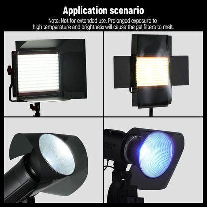 Neewer FL-20: ND Gel Filter Set for Studio Lighting