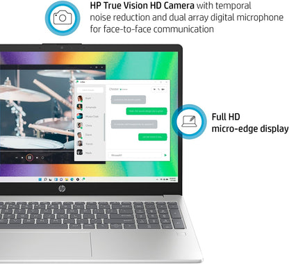 HP Notebook 15.6" FHD Laptop i5-1135G7 8GB 256GB SSD