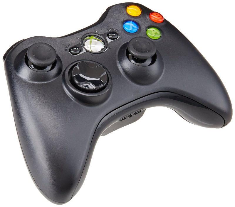 Microsoft NSF-00023 Xbox 360 Wireless Black Controller — main product image