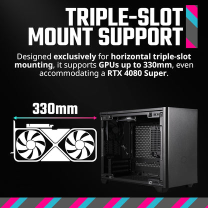 Cooler Master NR200 MCB-NR200-KNNN-S00 Mini-ITX PC Case