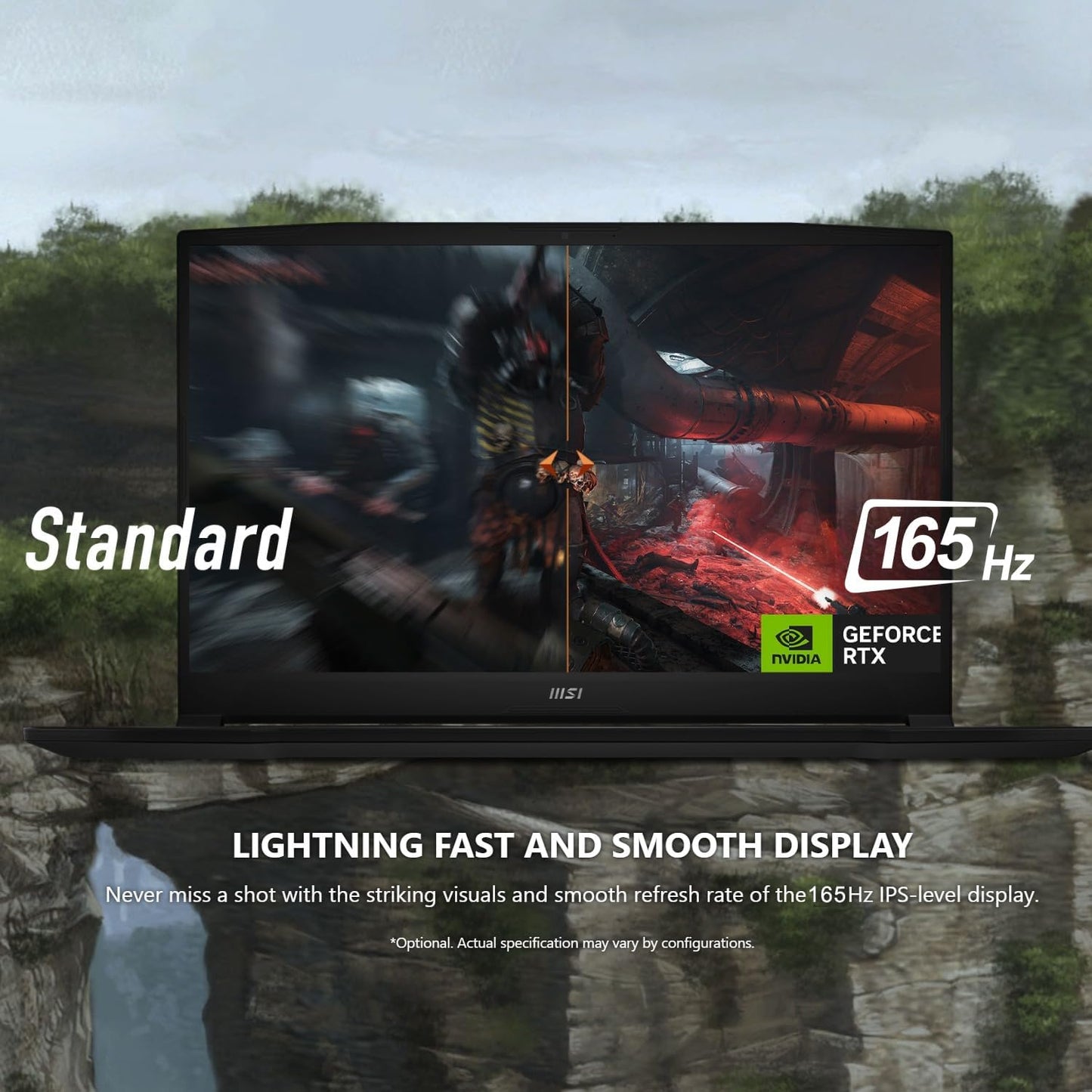 MSI 9S7-158N31 Katana A15 RTX 4070 QHD Gaming Laptop