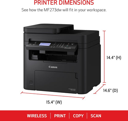 Canon 5621C011 imageCLASS MF273dw Wireless Laser Printer