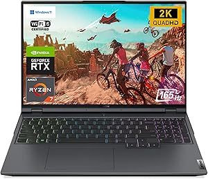 Lenovo Legion 5 Pro Gaming Laptop Ryzen 7 RTX 3060 64GB 1TB SSD