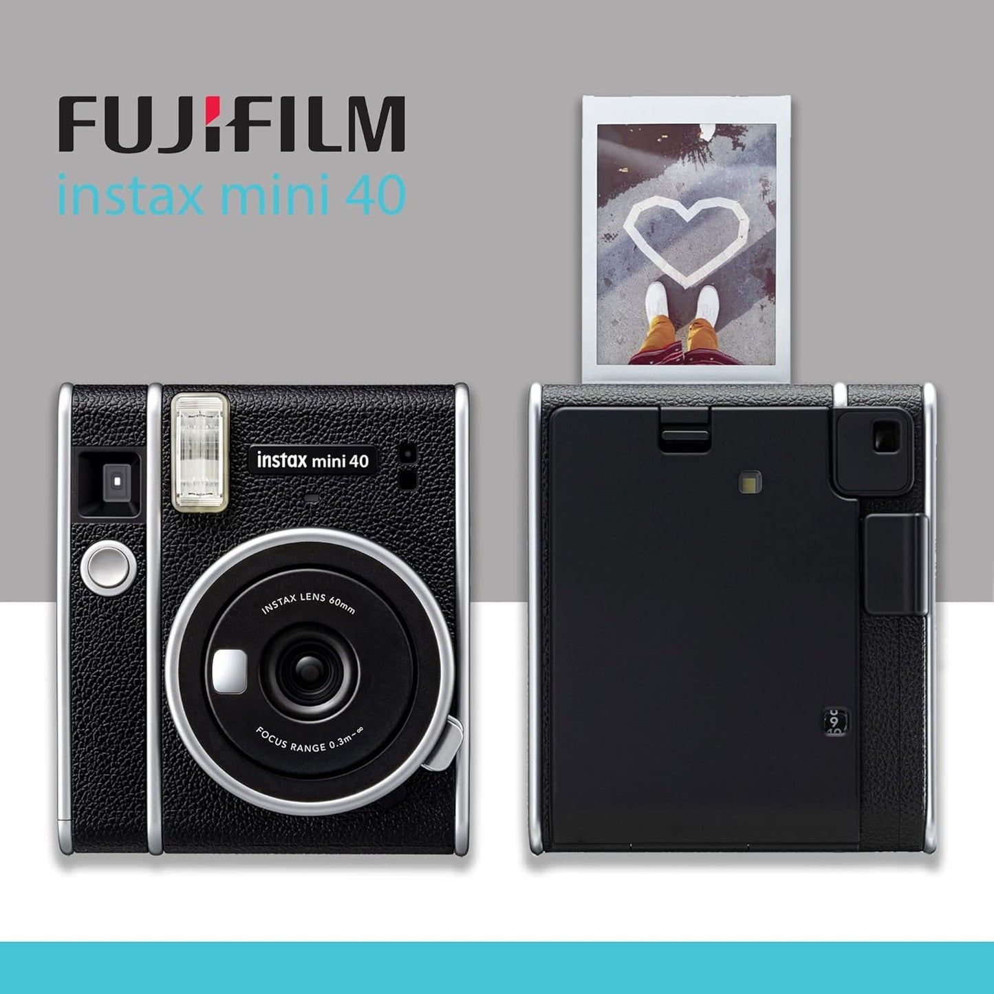 Fujifilm 16696875-cr Instax Mini 40 Instant Camera Renewed