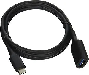 Monoprice 113812 USB-C Male to USB-A Female 3ft Cable — main product image
