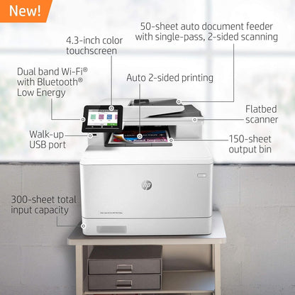 HP M479fdw Color LaserJet Pro Printer Renewed
