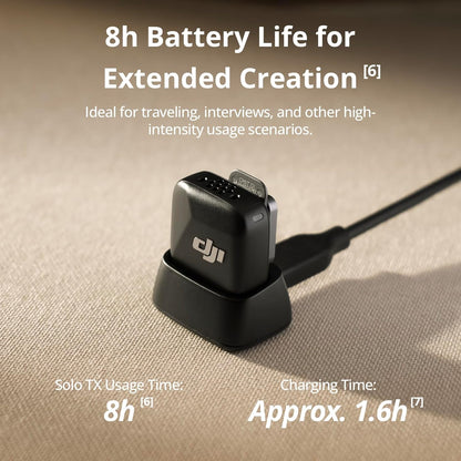 DJI 6941565991492 Mic Mini Transmitter - Arctic White, Wireless Microphone