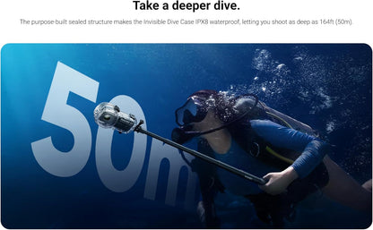 Insta360 CINSBAQW-ALT1 X3 Invisible Dive Case 50m