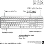 Logitech 920-011622 MX Keys S for Mac Wireless Keyboard