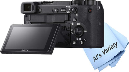 Sony alpha a6400 Mirrorless Camera Bundle 16-50mm 55-210mm Renewed