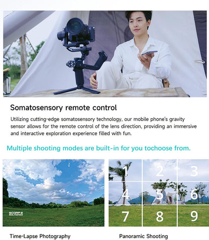 FeiyuTech Scorp 2 Kit AI Gimbal Stabilizer
