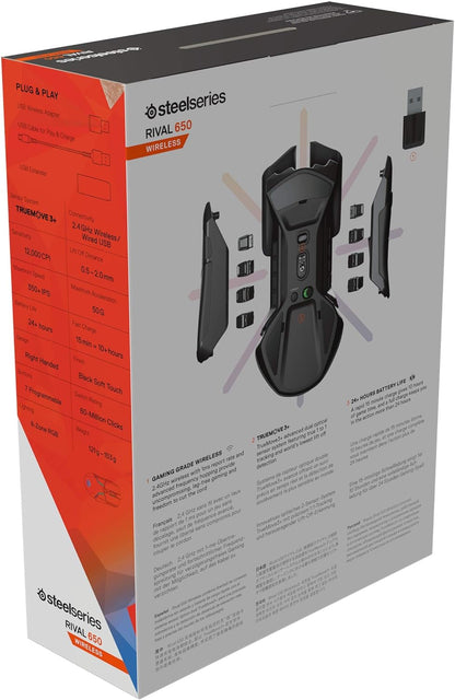 SteelSeries 62456 Rival 650 Wireless Gaming Mouse