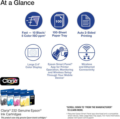 Epson XP-4205 Wireless All-in-One Printer Renewed