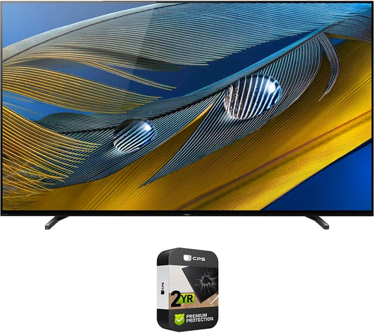 Sony E99SNXR77A80J XR77A80J 77-inch OLED 4K Smart TV Bundle