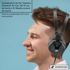 Sennheiser 506908 HD 25 Professional DJ Headphones Bundle