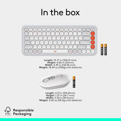 Logitech 920-013104 POP ICON Combo Off-White