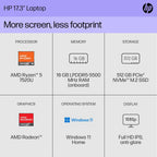 HP AMD Ryzen™ 5 7520U 17.3