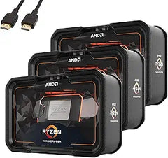 AMD Ryzen Threadripper 2970WX 24-Core CPU 3-Pack