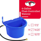 Miller FW16BLUE Auto Float Livestock Waterer (3 Pack)