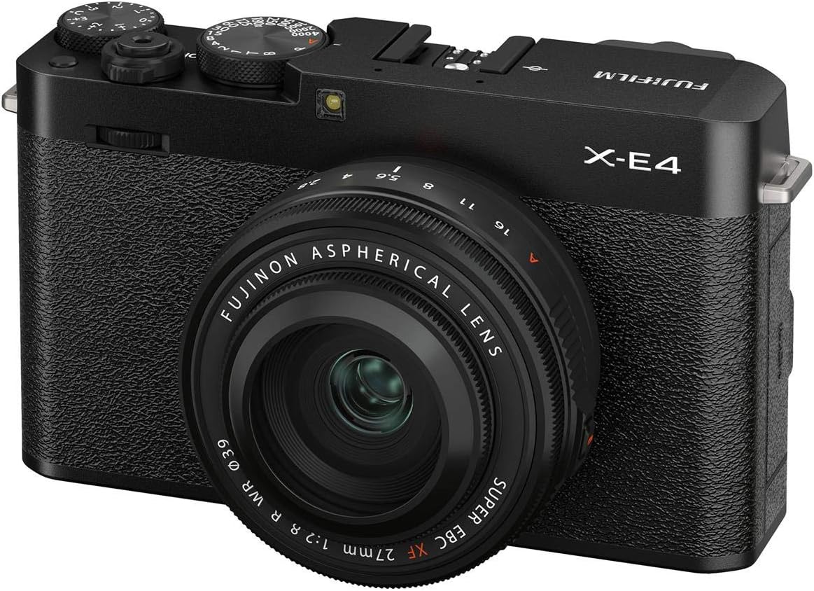 Fujifilm X-E4 XF27mmF2.8 Kit Black Compact Camera