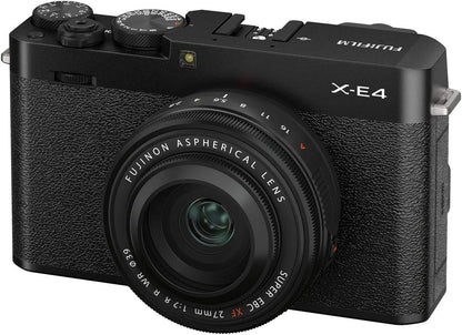 Fujifilm X-E4 XF27mmF2.8 Kit Black Compact Camera