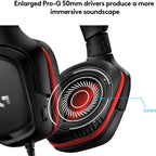 Logitech 981-000755 G332 Wired Gaming Headset - Multi-Platform Compatible