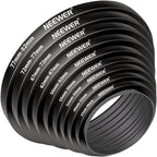 Neewer 10092240 18-Piece Metal Lens Filter Adapter Ring Kit