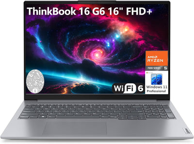 Lenovo 16 G6 ThinkBook 16" Laptop - Ryzen 5, 16GB RAM, 512GB SSD
