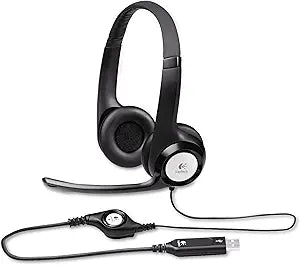 Logitech 5582666792 H390 USB Headset - Noise Canceling Mic - Bulk Pack