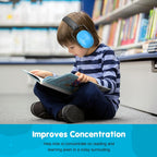 Procase PC-08361606 Kids Noise Cancelling Headphones, Blue