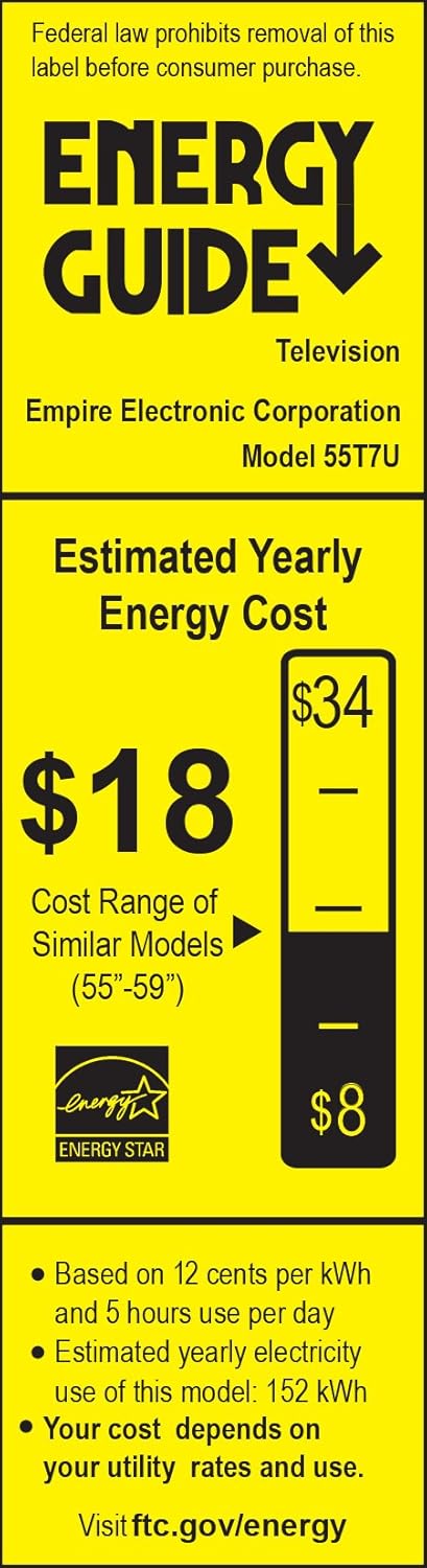 Polaroid 55T7U 55" 4K Smart LED TV 2018