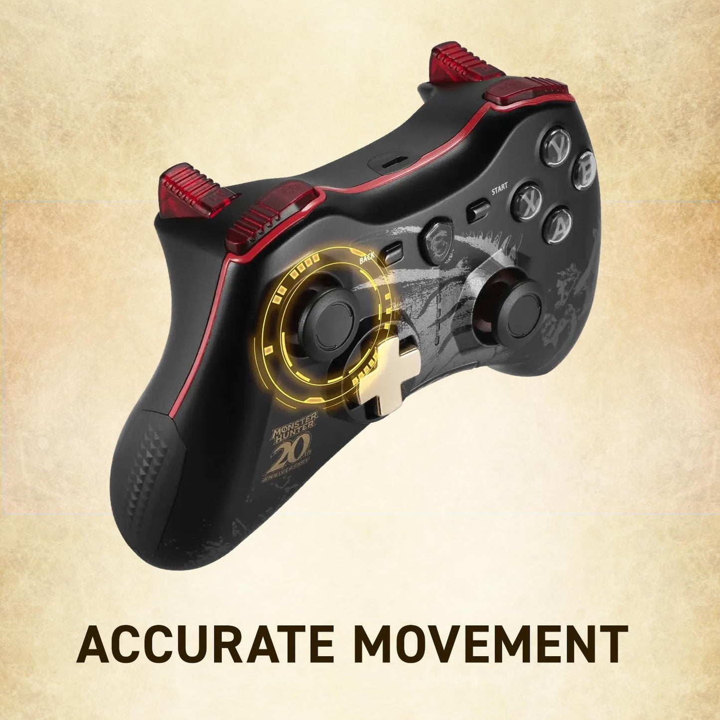 MSI FORCE GC30 Monster Hunter Edition Wireless Gaming Controller