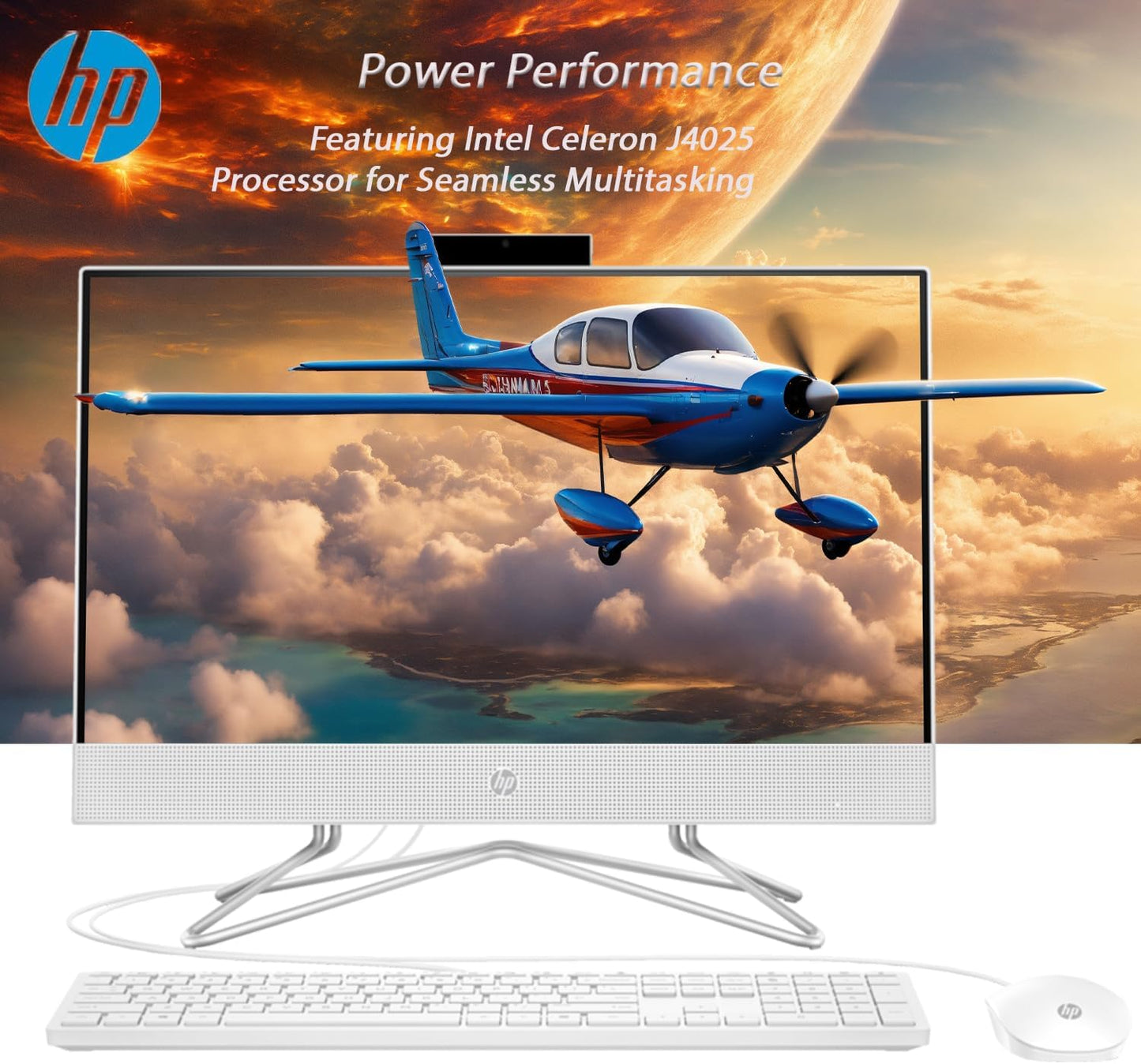 HP All in One Desktop 21.5" FHD 32GB RAM 1TB Storage