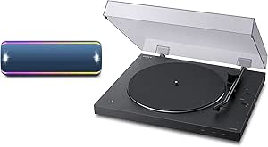Sony PS-LX310BT Bluetooth Turntable & Speaker Bundle
