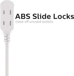 Philips SPS1032WE/27 15ft 3-Outlet Extension Cord