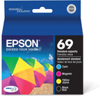 Epson T069120-BCS 69 DURABrite Ultra Ink Black & Color Combo Pack