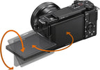 Sony ILCZV-E10/W Alpha ZV-E10 Renewed Mirrorless Vlog Camera