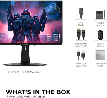ViewSonic XG272-2K-OLED 27" 240Hz OLED Gaming Monitor
