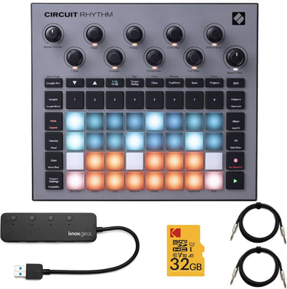 Novation Circuit Rhythm Beatmaking Sampler Bundle