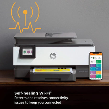 HP CRT2HPOJP8022ERB OfficeJet 8022e Wireless Printer (Renewed)