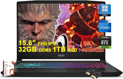 MSI MSI Katana A15 RTX4060 Gaming Laptop i7 32GB 1TB