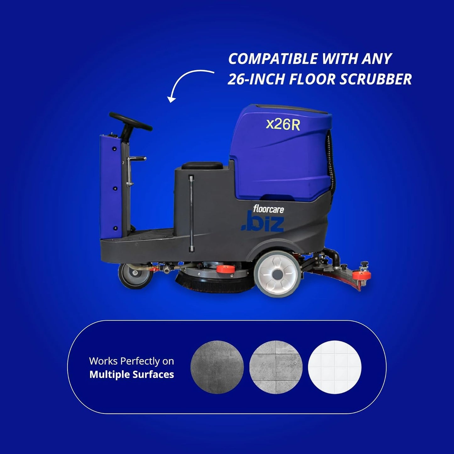 ETC Premium Black 20-Inch Stripping Floor Pads