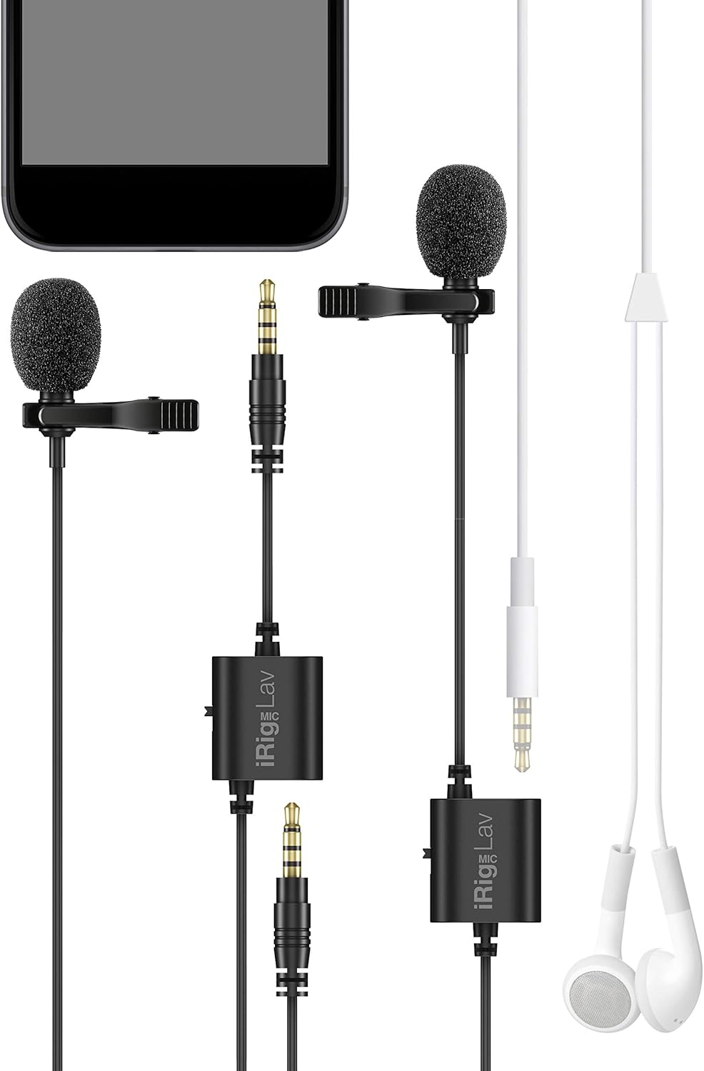IK Multimedia IP-IRIG-MICLAVDUAL-IN iRig Mic Lav 2-Pack