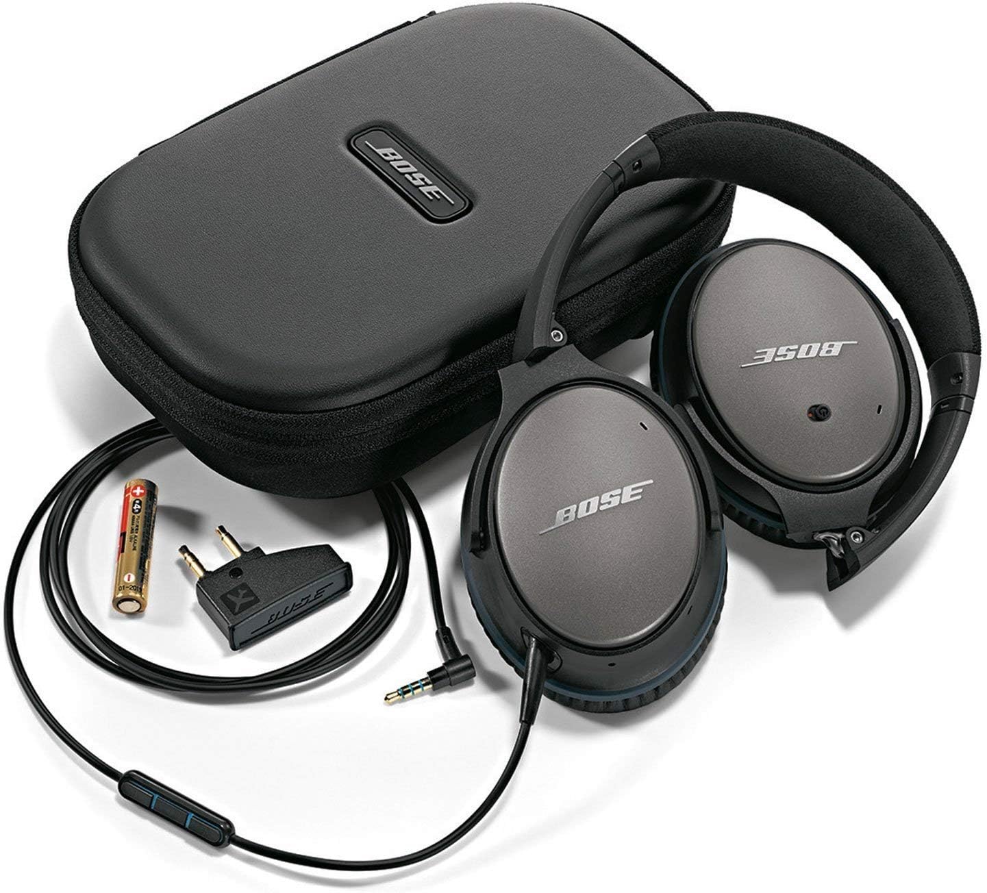 Bose 715053-0010 QuietComfort 25 Noise Cancelling Headphones Renewed