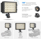 Neewer 40004082 CN-160 LED Dimmable Camera Video Light