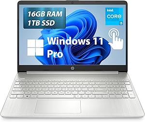 HP 15-dy2702dx Touchscreen Laptop i3 16GB 1TB SSD Win11 — main product image