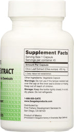 Seagate Olive Leaf Extract - 450mg, 45 Capsules - Immune Support