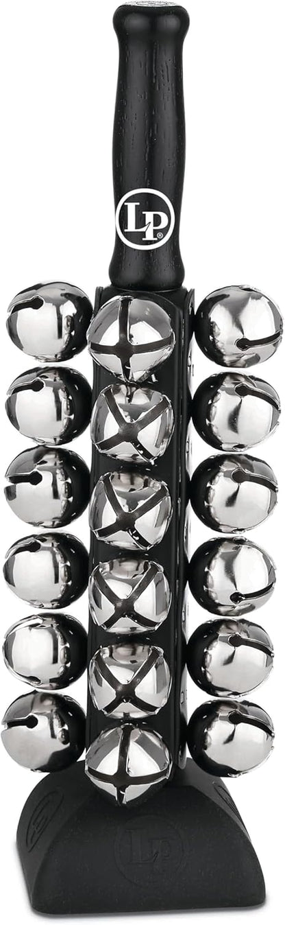Latin Percussion LP3724 Sleigh Bells - 24 Bells, Black