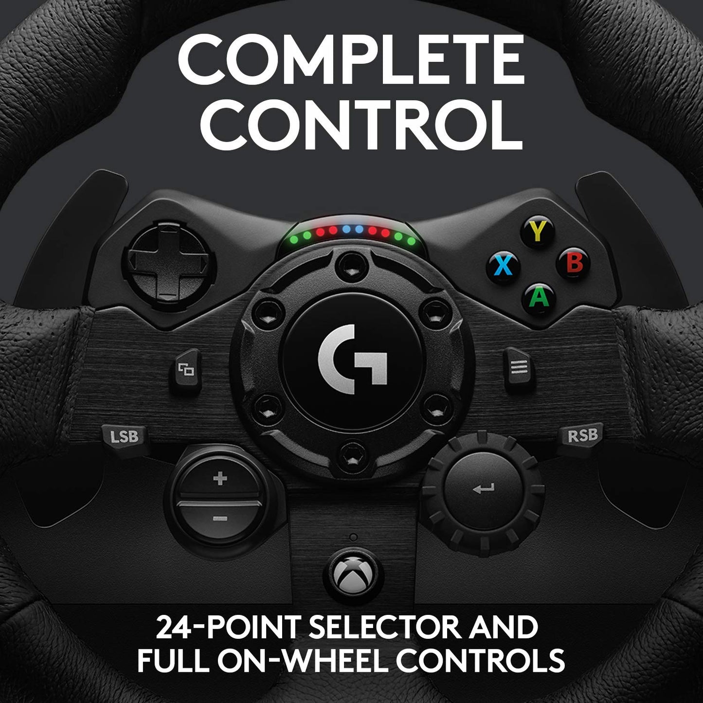 Logitech G923 Racing Wheel & Pedals for Xbox/PC (Renewed)